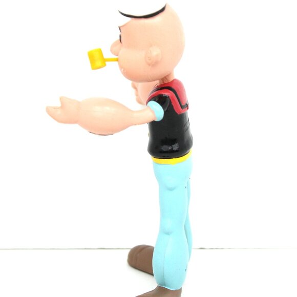 POPEYE THE SAILOR MAN 6.5” BENDABLE POSEABLE FIGURE 1993 KFS - VINTAGE 0920 - Picture 5 of 6